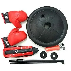 Artículos Deportivos - Bola de boxeo Vertical, PERA Ajustable. + Guantes  para NIÑOS 2