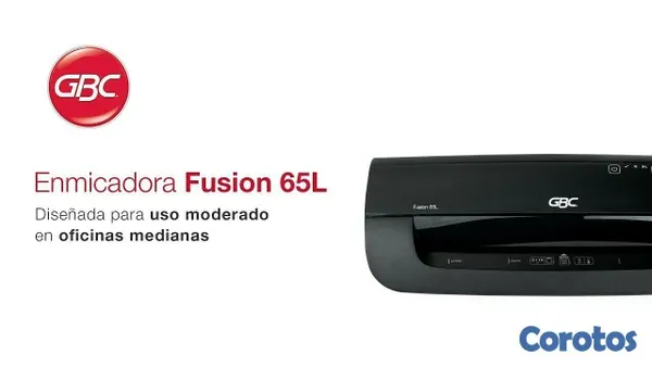 impresoras y scanners - plastificadora FUSION 65L ,9 pulgadas  para mica gruesa MICAS de 3, 5 y hasta 10 2