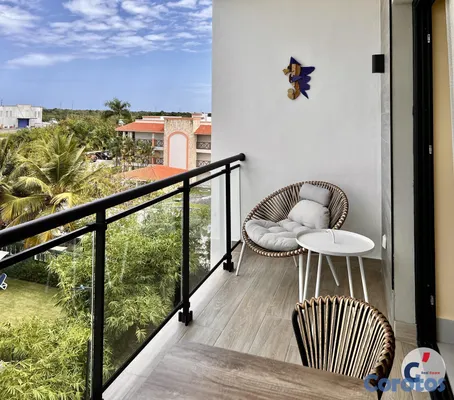 apartamentos - Apto de 1 hab amueblado en Las Canas, Cap Cana · R 12