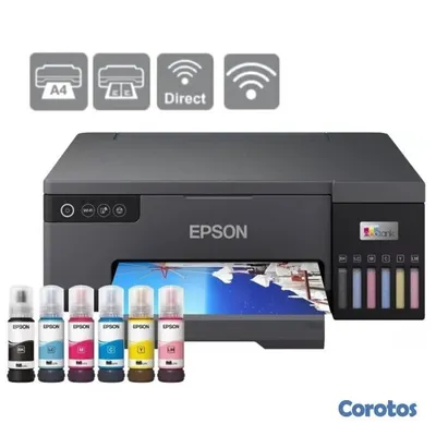impresoras y scanners - IMPRESORA FOTOGRÁFICA INALÁMBRICA EPSON ECOTANK L8 2