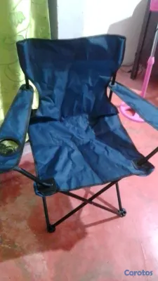 herramientas, jardines y exterior - sillas camping plegables con porta vasos  4