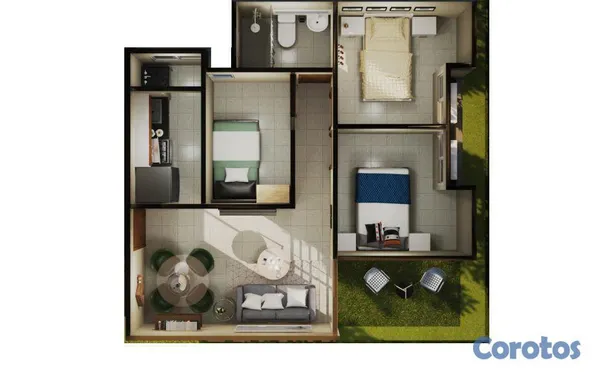 apartamentos - Aut. Las Americas, apartamentos con Bono 6