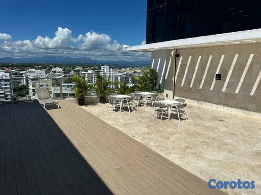 apartamentos - Apartamento en alquiler amueblado en torre de lujo en Urbanización Real 9