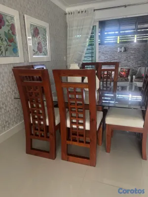 muebles y colchones - Comedor en Caoba 2