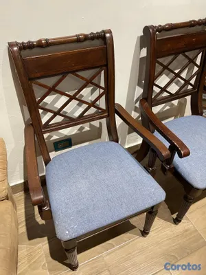 muebles y colchones - Butacas vintage de madera  2