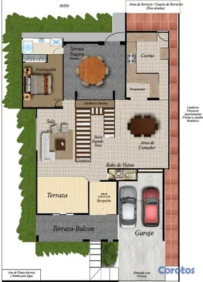 apartamentos - Casa de dos niveles  4 habitaciones 4 1/2 baños fr 13