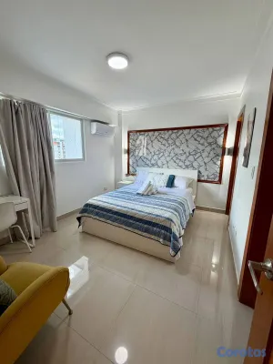 apartamentos - Alquilo Apartamento amueblado 6to nivel en Bella V 7