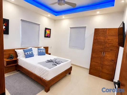 apartamentos - Apartamento amueblado 2 hab. con piscina en La Ceiba, Las Terrenas – US$770/mes 8