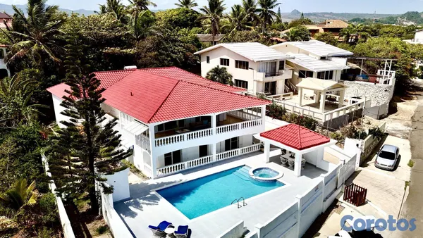 casas vacacionales y villas - Oceanview Colonial villa with Independent Apartment for Sale in Costambar 6