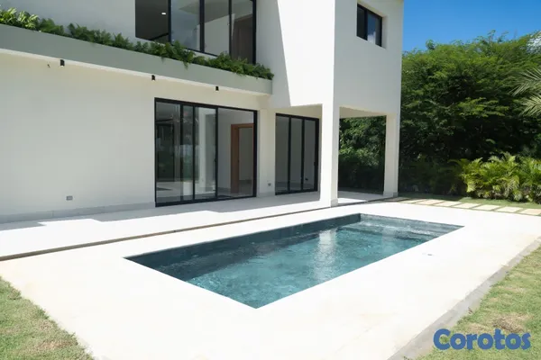 casas vacacionales y villas - Villa en venta, Playa Nueva Romana  3