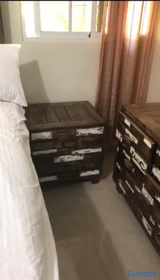 muebles y colchones - Juego de habitación king en roble  3