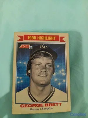 hobby y coleccion - vendo tarjeta de béisbol Score de 1990 son 82 unidades  3