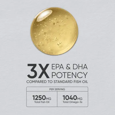 Salud y Equipamiento Médico - Omega-3 Fish Oil 1250mg 90 Cap Sports Research 5