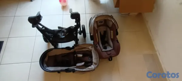 coches y sillas - Coche de Bebé 3 en 1 Evenflo Pivot Modular (Excele 8