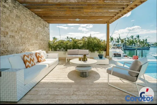 casas - Villa Frente al Mar en la Marina de Cap Cana – Vis 20