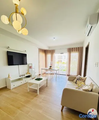 apartamentos - Hermoso apartamento completamente amueblado para r 15