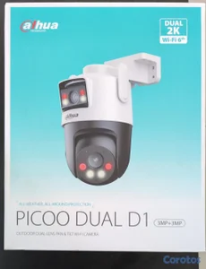 Cámara de Seguridad Dahua Wi-Fi 6 Doble Lente 3+3 MP para Exterior – 360°