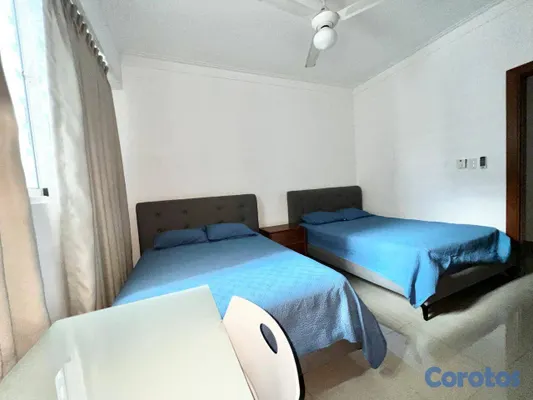apartamentos - APARTAMENTO EN BELLA VISTA AMUEBLADO 2 NIVEL MAS T 6