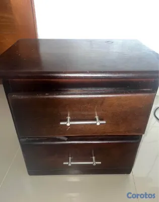 muebles y colchones - pack de 3 gaveteros de caoba antigua  6