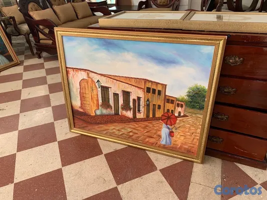 arte y antigüedades - cuadros pintados   2