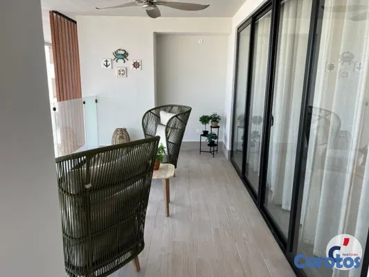apartamentos - Acogedor Apartamento de 2 Habitaciones con Vista a 7
