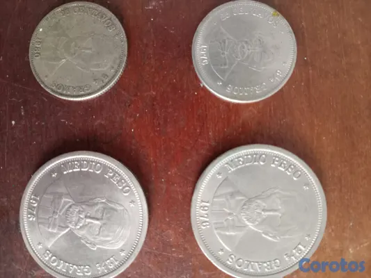 arte y antigüedades - Vendo billetes y monedas antiguas de Rep. Dom. 3