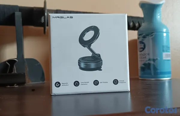 accesorios para electronica - Soporte magnético para teléfono con vacío de rotac 6