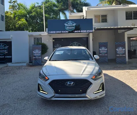 carros - HYUNDAI SONATA NEW RISE 2021 BLANCO 2