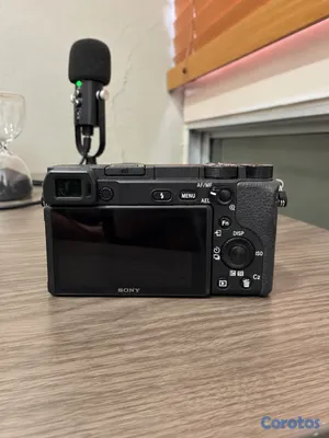 camaras y audio - Sony A6400 4K + Lente 16-50mm + Bolso Lowepro + Cargador 5