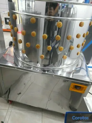 equipos profesionales - Maquina industrial peladora de ave pollo pato ganso y conejo pelador desplumador 6
