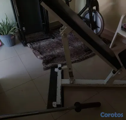 Artículos Deportivos - Banco de Pesas con Barra -
Equipo de Gimnasio 4