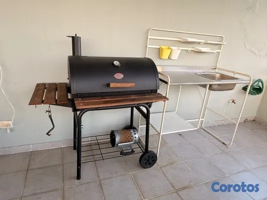 herramientas, jardines y exterior - REMATE POR MUDANZA - BBQ de carbón 5