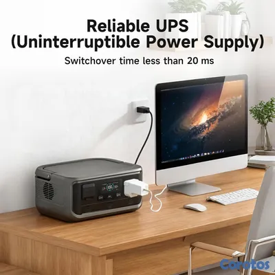 otros electronicos - ESTACION DE CARGA UPS 300W ALLPOWERS VOLIX P300 3