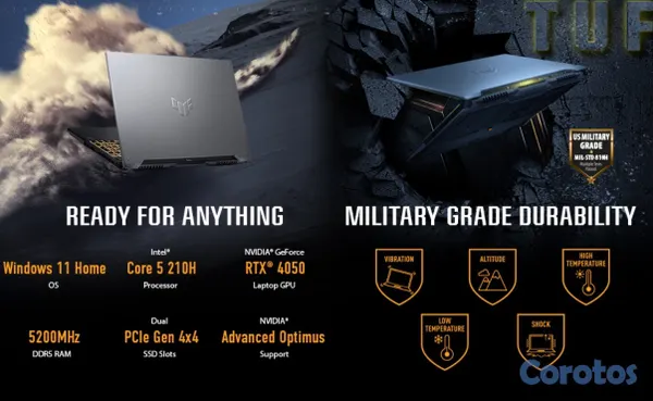computadoras y laptops - ASUS TUF GAMING F16 – NUEVA Y SELLADA 
NEGOCIABLE 2