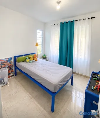 muebles y colchones - CAMA MODERNA DE NIÑO AZUL CON SU COLCHON INCLUIDO  3
