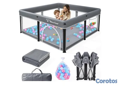Corral plegable/ Playpen para bebé 50x50 + mat COMO NUEVO