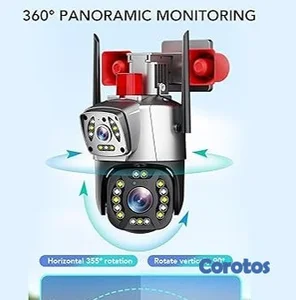 CAMARA WIFI DE EXTERIOR TIPO DOMO 360 Ai SMART CAMERA 8021-16004