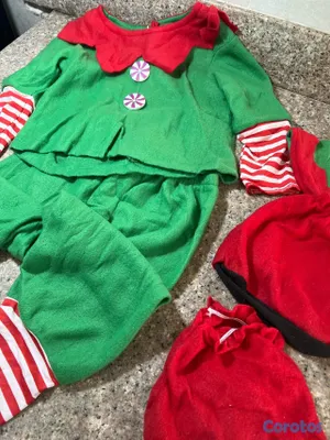 ropa y zapatos - En venta traje de navidad para niño  3