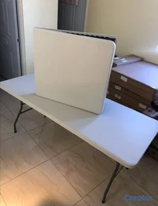 mesa plegable plástica 71 pulgadas 