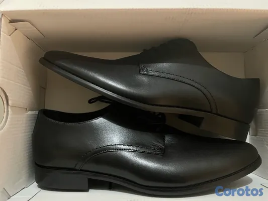 zapatos para hombre - Zapatos negros, totalmente nuevos, size 10.5 2