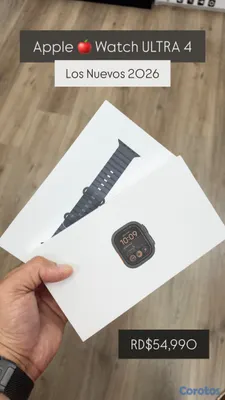 accesorios para electronica - Apple Watch Ultra 4 Black Ocean Band nuevo sellado 5