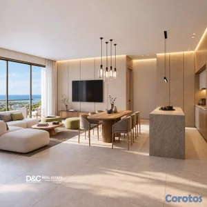 Apartamentos en planos frente al mar 