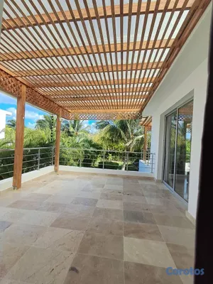 casas vacacionales y villas - Playa Nueva Romana: villa amueblada de 4 habitaciones con jardín 9