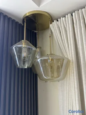 decoración y accesorios - lindas lamparas para sala u habitacion 3