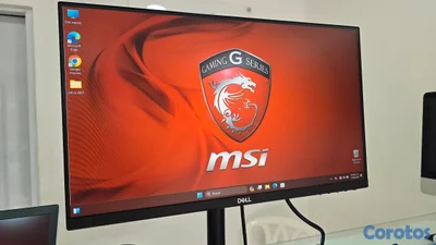 Monitor Dell sin Bordes 22 Pulgadas Full HD trae entradas usb 
