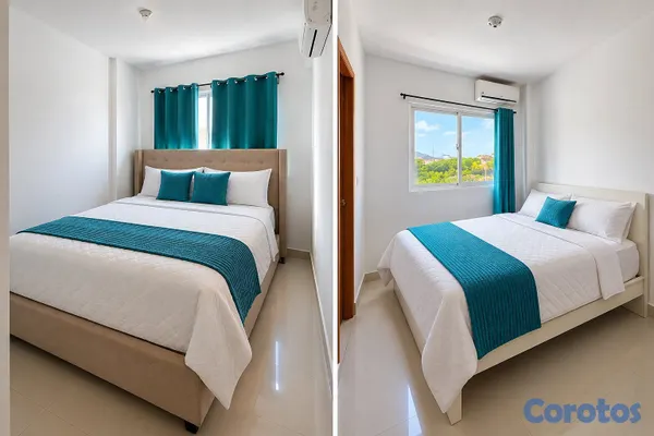 apartamentos - APARTAMENTO AMUEBLADO EN ALQUILER – ZONA COLONIAL  2