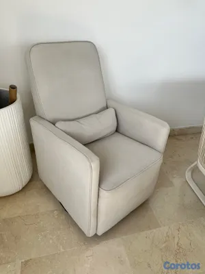 muebles y colchones - Butaca mecedora para lactancia o para habitación giratoria 360 grados  3