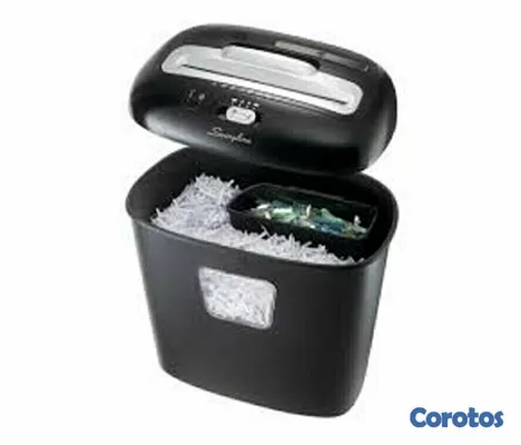 impresoras y scanners - TRITURADORA DE PAPEL SWINGLINE EX10-05, 10 HOJAS A LA VEZ  2