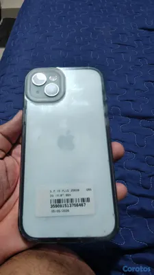 celulares y tabletas - El Apple iPhone 15 Plus -256 Gigas.
85% batería.
 13