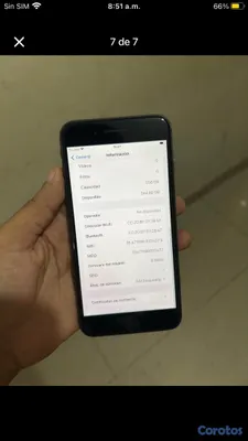 celulares y tabletas - iPhone 8 Plus 256gb para usar con turbo sin  3